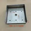 Soportes Angulares de Instalación Rápida para Porches Conectores de Tubo Cuadrado de Aleación de Aluminio Junta Fija de Acero Inoxidable Universal Engrosado