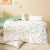 Funda Nórdica Infantil Pieza Única 100% Algodón Puro Guardería Niña Dibujos Animados Siesta 120x150 Funda Nórdica para Bebé Funda de Ropa de Cama