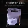 Plataforma de Loto Quemador de Incienso de Vidrio Calentador de Té de Cerámica Calentador de Té para el Hogar Tostador de Té Base de Calentamiento con Velas Chimenea de Aroma