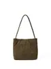 Bolso Tote de Ante de Gran Capacidad Nuevo para Otoño e Invierno para Mujer, para el Trayecto Diario, Estilo Coreano, Bolso de Mano Cruzado de Gran Capacidad