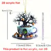Nuevo Creativo Árbol de la Vida Ennegrecido Calabaza de Halloween Hacha Momia Fantasma Fantasma Personaje de Dibujos Animados Imagen