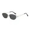 Gafas de Sol Poligonales Estilo Retro Americano con Montura Pequeña de Metal, Estilo Europeo y Americano, Patillas Huecas Modernas, Fotografía Callejera, Protección UV