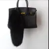 Celebridad de Internet Moda Bolso Colgante de Cola de Zorro Llavero Colgante Estilo Popular Joyería Colgante Exposición de Cómics Accesorios Cosplay