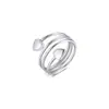 Anillo Magnético Popular de Cobre Rojo Antiguo Transfronterizo con Apertura Hueca en Forma de Corazón Anillo Ajustable Amazon Aliexpress Caliente