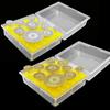 Caja de 10 Piezas Disco de Esmeril Eléctrico para Rectificado Disco de Diamante Hoja de Sierra Porosa Vidrio Jade Hoja de Corte Hoja de Rectificado con Dientes