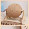Pelota rascadora para gatos, rueda giratoria, tabla de escalada para gatos, rascador vertical de gran tamaño, juguete para gatos autoentretenido