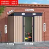 Galpão de Armazenamento de Ferramentas para Jardim Externo, Área de Serviço Externa, Casa Modular para Telhado, Casa Móvel Destacável, Fácil de Montar