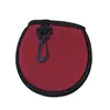 Em estoque ecológico com gancho forro de fleece neoprene capa para bola de golfe capa protetora para bola de golfe bolsa de limpeza