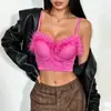 Top Tubo com Espinha de Peixe e Pena de Avestruz, Não Precisa de Sutiã, Top de Pena Hot Girl para Balada, Costas Bonitas, Camisola Sexy com Decote V Profundo para Mulheres