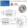 Eje Giratorio de Amortiguación Circular, Bisagra Redonda de Par, Par Ajustable, Accesorios de Brazo de Articulación de Bisagra Ajustable Libremente