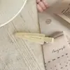 Presilha de cabelo colorida de acetato sem costura, doce e versátil, estilo coreano, presilha de maquiagem fofa e simples, nova presilha para franja lateral