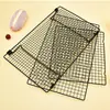 Ferramentas de Confeitaria Transfronteiriças Grade de Resfriamento para Bolo de Três Camadas Rack Dobrável para Resfriamento de Pão Rede para Secar Biscoitos Suporte para Laptop