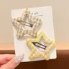 Pinza de Pelo de Lana con Forma de Corazón y Flor Estilo Coreano para Mujeres Adultas Flequillos Pinzas Laterales Accesorios para el Cabello Otoño Invierno Sensación de Alta Gama Pinzas para Cabello Rebelde