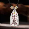 Pendente Taoísta Estilo Novo 2025 Novo Estilo Chinês Moda Artesanal Pingente Universal Colar de Transferência Joias