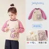 Sudadera para Niñas Jellybaby 2026 Otoño Nuevo Estilo Ropa de Otoño para Niños de 8 Años Tops Estampados para Niños Ropa de Bebé
