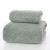 Toalla de Terciopelo de Espiga de Trigo Transfronteriza para Adultos, Toalla Facial y de Baño para el Hogar, Toalla Suave Absorbente al por Mayor
