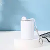 Nuevo vaso recto mini llavero de 3 oz acero inoxidable 304 vaso de vino pequeño viene con anillo de mano vaso para licores venta al por mayor