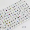 Broca para Cubitos de Hielo Dongzhou Broca de Cubo de 4 mm Huazi 4841 Mismo Estilo Cristal K9 de Alta Calidad Accesorios para Uñas Planos