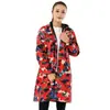 Nuevo delantal impermeable más terciopelo cálido ropa de trabajo para hombres y mujeres se puede imprimir regalos son usar ropa más grande para aumentar la cobertura