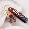 Llavero de Capibara Lindo Popular Transfronterizo Colgante para Bolso Creativo Cadena de Coche de Celebridad de Internet Colgante para Llave Venta al por Mayor