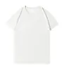 Camisa de Trabalho de Verão com Gola Redonda e Manga Curta da Marca Tiger, 180g Algodão Penteado, para Homens e Mulheres, Camisetas Publicitárias Personalizadas com Texto e Logo Impressos, Tendência