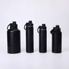 Botella de agua aislada de acero inoxidable 304 de gran capacidad, pintada en spray personalizada, perfecta para acampar al aire libre y deportes