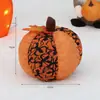 Decoración de Halloween Estilo Americano Tela Simulación Calavera Cara de Fantasma Calabaza Divertida Adorno Accesorio para Fotografía de Fiesta