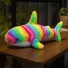 Creativo Dibujo Animado Lindo Tiburón Concha Muñeca Almohada Regalo de Vacaciones para Niñas Juguete de Peluche Femenino Set de Muñeca de Trapo