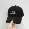 Gorra de Béisbol Bordada de Cabeza Grande Estilo Nuevo para Mujer Otoño e Invierno Estilo Coreano Sombrero de Sombra Versátil Muestra la Cara Gorra Pequeña para Hombre
