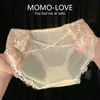 Fragancia Romántica y Lujosa~ Nuevo Estilo de Tangas de Encaje Sexy para Mujer, Deseo Puro, Sexy, Cómodo, Transpirable, Refuerzo de Algodón Puro, Bragas para Mujer