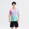 Ropa de bádminton para niños, ropa de tenis de mesa, traje deportivo de manga corta de secado rápido para hombres y mujeres, ropa de entrenamiento de voleibol de red, una generación de cabello