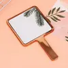 Espejo Transmisión en Vivo Espejo de Mano Espejo de Maquillaje Portátil Colocar en Escritorio Espejo Pequeño DIY Espejo de Bolsillo Mini Espejo de Tocador