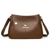 Bolsa Transversal Feminina Verão 2026 Modelo Novo, Elegante e Sofisticada, Adequada para Mães de Meia-Idade, Prática para o Dia a Dia, Grande Capacidade