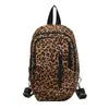 Mochila Vintage con Estampado de Leopardo para Mujer 2026 Otoño Nueva Gran Capacidad Estudiante Bolsa Escolar Universidad Viaje Mochila de Viaje