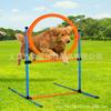 Obstáculo de Entrenamiento para Perros Círculo de Entrenamiento para Mascotas Valla de Entrenamiento para Perros Poste de Salto Equipo de Entrenamiento para Perros Atado Transfronterizo