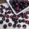 30 Colores 8-10 mm Perlas de Explosión de Grietas de Hielo Perlas de Vidrio Rachado de Dos Tonos Perlas de Vidrio Espíritu de Hielo Perlas Sueltas para Joyería DIY