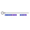 Producto Estándar Meituan Reproductor LiPu Serie SM 2 Candado de Castidad Plano de Metal con Catéter Urinario Juguetes Sexuales para Adultos