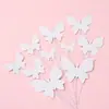 Adorno para pastel de cumpleaños de mariposa dorada repujada para celebridades de internet transfronterizas, decoración creativa de diosa para pastel, suministros de decoración para fiestas