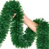 Decoración Navideña Amazon Tiras de Color Verde Militar Encriptado de 5 Capas Decoración de Ambiente para Celebraciones Festivas Guirnalda de Espumillón Espesado