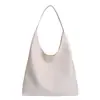 Bolsa de Palha Tecida de Luxo para Mulheres, Novo Estilo Outono 2025 Bolsa de Ombro para Sobrancelha, Bolsa Tote Casual para o Dia a Dia