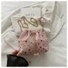 Bolso Cubo de Estilo Dulce Transfronterizo de Moda para Mujer 2026 Verano Nuevo Bolso de Hombro con Estampado de Estrellas Bolso Cruzado Versátil
