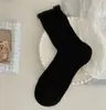 Calcetines de Malla Fina de Encaje Huecos Transpirables de Tubo Medio para Verano Venta al por Mayor Estilo Japonés Sin Costuras para Mujer