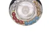 Pulsera de Cristal de Cinco Elementos en Color Dopamina Fresca y de Hada para Mujer, Pulsera de Cristal Natural con Cuentas Estilo Templo