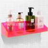 Estante de Almacenamiento para Ducha con Polvo Neón Acrílico Estante de Pared para Baño Estante de Almacenamiento Cesta para Ducha Estante Organizador de Cocina
