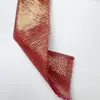 Tecido de Malha 40D Poliéster Elastano com Estampagem Dourada Full-Print, Tecido de Malha Especial Revestido a Quente, Tecido para Vestidos Decorativos e Roupas de Performance Venda por Atacado
