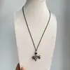 2026 Nova Corrente de Clavícula Colar com Pingente de Cachorro de Bolinhas Divertido para Crianças Design de Nicho Corrente de Clavícula Moda Luxo Leve Colar