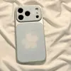 Diseño Floral de Mariposa de Color Claro Adecuado para Funda de Teléfono Apple 17Promax para Niñas con Alto Valor Estético 16/15 Acrílico 14/13