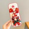 Acessórios de Cabelo de Natal Estilo Floresta Presépio Grampo de Cabelo Orelhas de Galho Fofas para Crianças Acessórios de Tiara Pequenos Grampos Acessórios de Cabelo