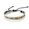 Pulseira de Corda Tecida Bohemian Estilo Étnico Europeu e Americano Estilo Literário Nepal Ajustável Joia