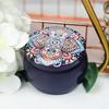 Frasco Miku de Barriga Grande de Dongguan Frasco Pequeño Estilo Étnico Vintage para Té Perfumado Dulces Vela de Aromaterapia Frasco Redondo de Tambor